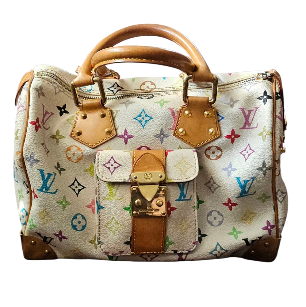 Louis Vuitton Multicolor Monogram Speedy 30